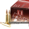 500 Rounds of 55gr FMJBT .223 Ammo by Hornady