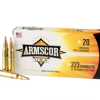 1000 Rounds of 62gr Bonded PSP .223 Rem Ammo by Armscor