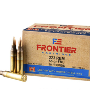 50 Rounds of 55gr FMJ .223 Ammo by Hornady