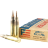 500 Rounds of 55gr FMJ .223 Ammo by Hornady Frontier