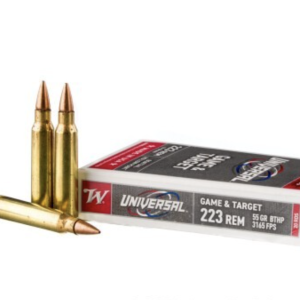 20 Rounds of 55gr BTHP .223 Ammo by Winchester