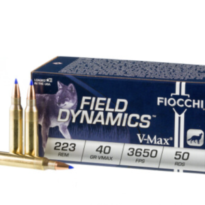 50 Rounds of 40gr V-MAX .223 Ammo by Fiocchi