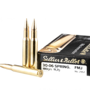400 Rounds of 180gr FMJ 30-06 Springfield Ammo by Sellier & Bellot