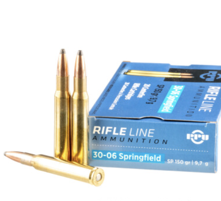 200 Rounds of 150gr SP 30-06 Springfield Ammo by Prvi Partizan