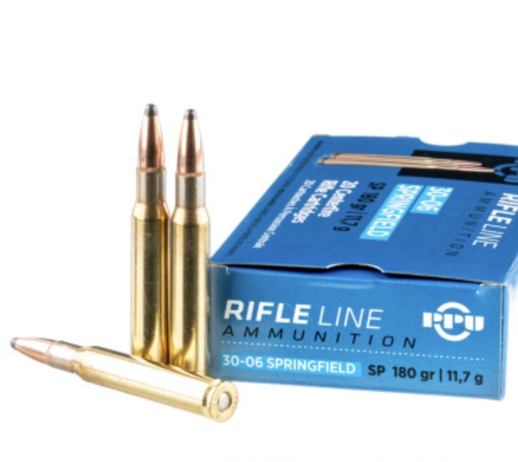 200 Rounds of 180gr SP 30-06 Ammo by Prvi Partizan