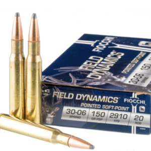 20 Rounds of 150gr PSP 30-06 Springfield Ammo by Fiocchi