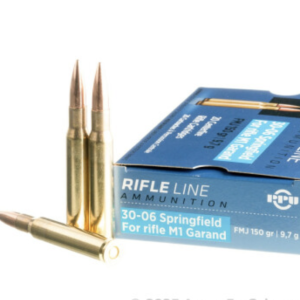 200 Rounds of 150gr FMJ 30-06 Springfield Ammo by Prvi Partizan