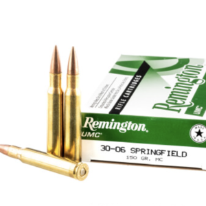 200 Rounds of 150gr MC 30-06 Springfield Ammo by Remington