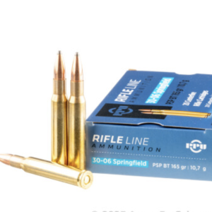 20 Rounds of 165gr PSP 30-06 Springfield Ammo by Prvi Partizan