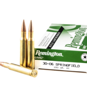 20 Rounds of 150gr MC 30-06 Springfield Ammo by Remington