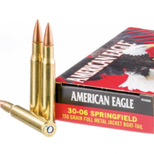 20 Rounds of 150gr FMJBT 30-06 Springfield Ammo by Federal