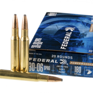 20 Rounds of 180gr SP 30-06 Springfield Ammo by Federal