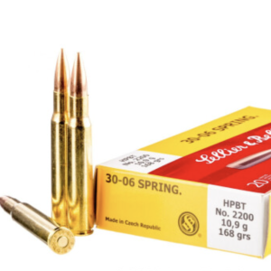 20 Rounds of 168gr HPBT 30-06 Springfield Ammo by Sellier & Bellot