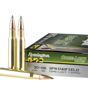 200 Rounds of 150gr Polymer Tipped 30-06 Springfield Ammo by Remington