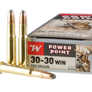 200 Rounds of 150gr Power-Point 30-30 Win Ammo by Winchester