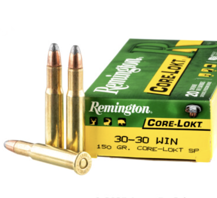 200 Rounds of 170gr Core-Lokt SP 30-30 Win Ammo by Remington
