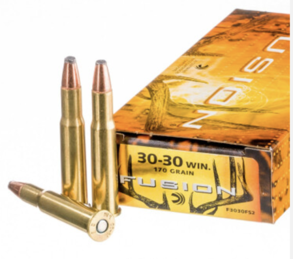 170gr 200 Rounds of 170gr Fusion 30-30 Win Ammo by Federal – showmehunting