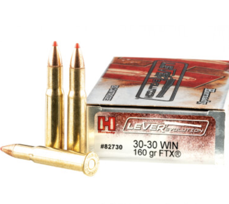 20 Rounds of 160gr FTX 30-30 Win Ammo by Hornady