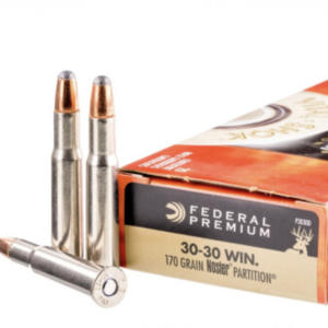 20 Rounds of 170gr Partition 30-30 Win Ammo by Federal