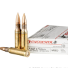 20 Rounds of 149gr FMJ M80 7.62x51 Ammo by Winchester