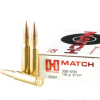 200 Rounds of 168gr HPBT .308 Win Ammo by Hornady Match
