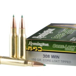 20 Rounds of 150gr Polymer Tipped .308 Win Ammo by Remington