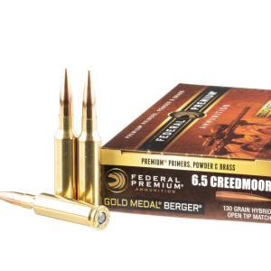 20 Rounds of 130gr OTM 6.5mm Creedmoor Ammo by Federal