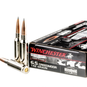 20 Rounds of 142gr AccuBond 6.5mm Creedmoor Ammo by Winchester