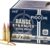 450 Rounds of 40gr FMJ 5.7x28mm Ammo by Fiocchi