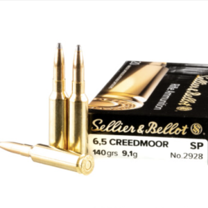 20 Rounds of 140gr SP 6.5 Creedmoor Ammo by Sellier & Bellot