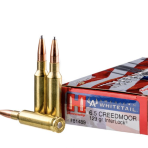 1000 Rounds of 129gr InterLock 6.5 Creedmoor Ammo by Hornady