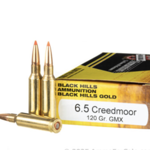 20 Rounds of 120gr GMX 6.5 Creedmoor Ammo by Black Hills